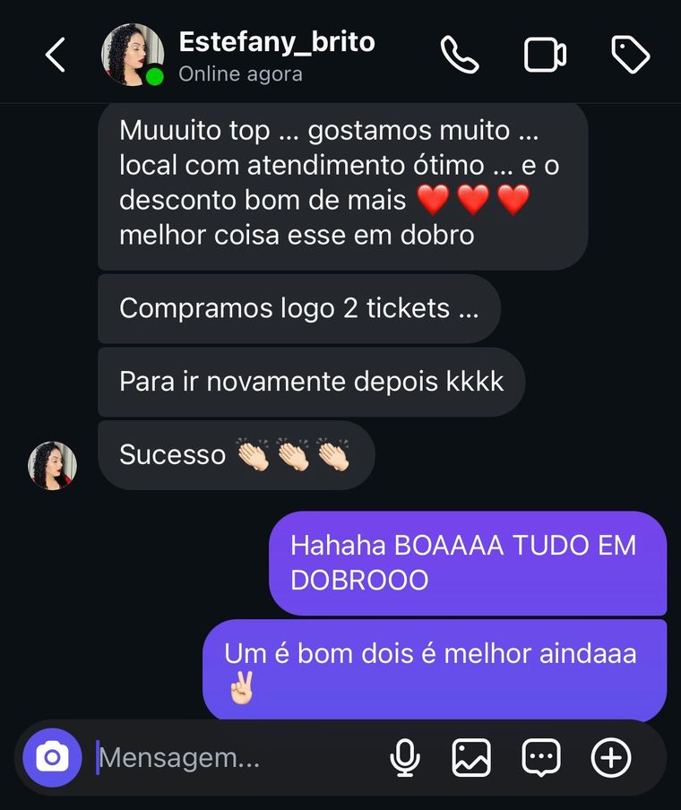 Depoimento de Estefany Brito — Maceio em Dobro